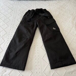 Gerry Youth Performance Black Snow Pant with Suspenders